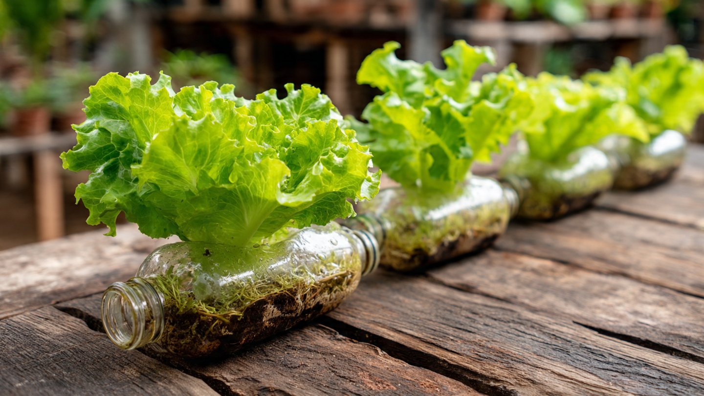 How to Grow Lettuce Using Plastic Bottles: A Simple DIY Guide