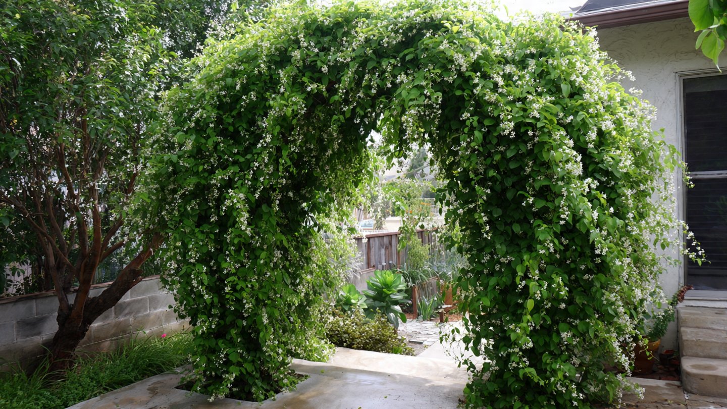 How to Successfully Grow Jasmine Vines Over Arches for a Lush Garden